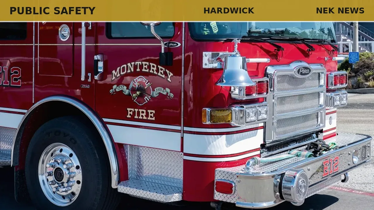 Hardwick Fire Department reports 19 calls in June