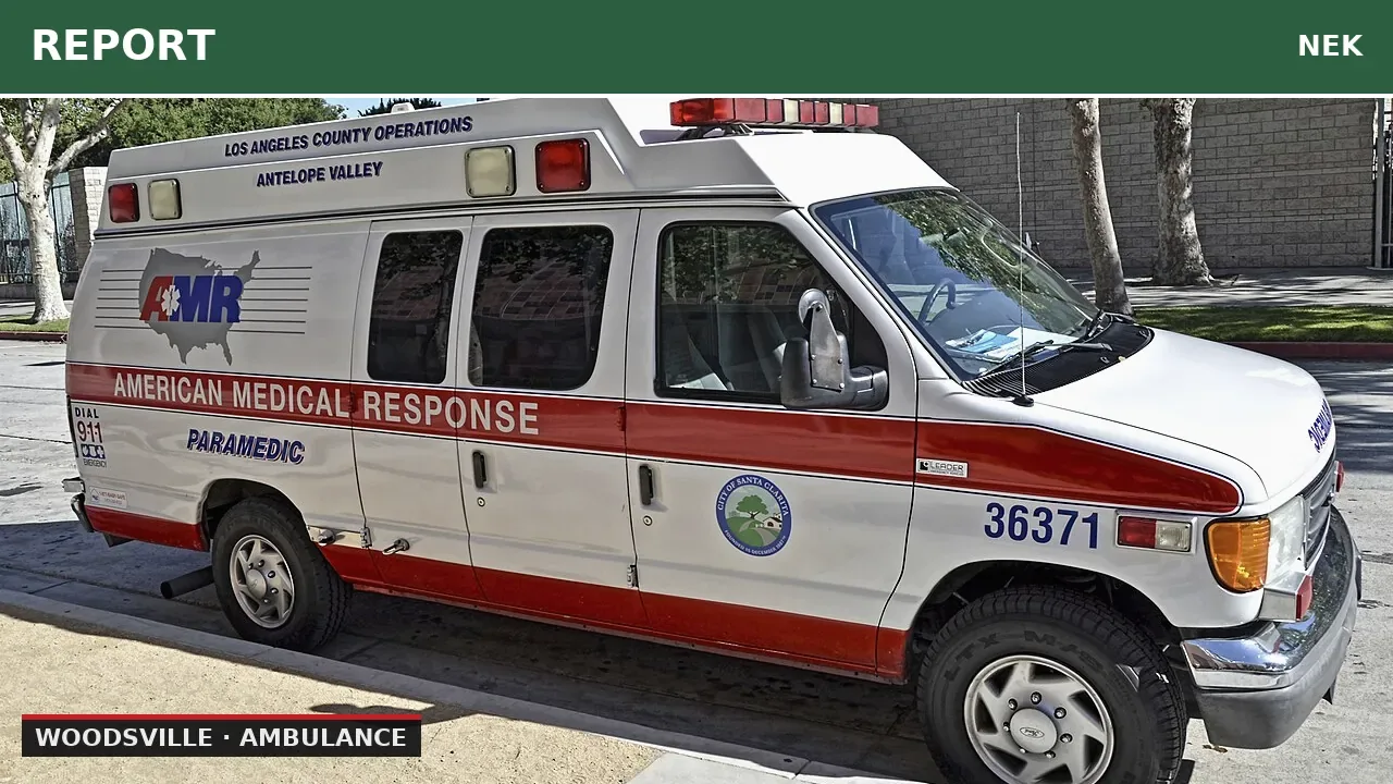 Medical call at cottage in Woodsville area