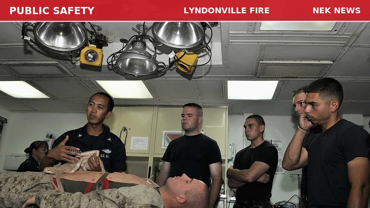 92-Year-Old Transported from Lyndon to UVM
