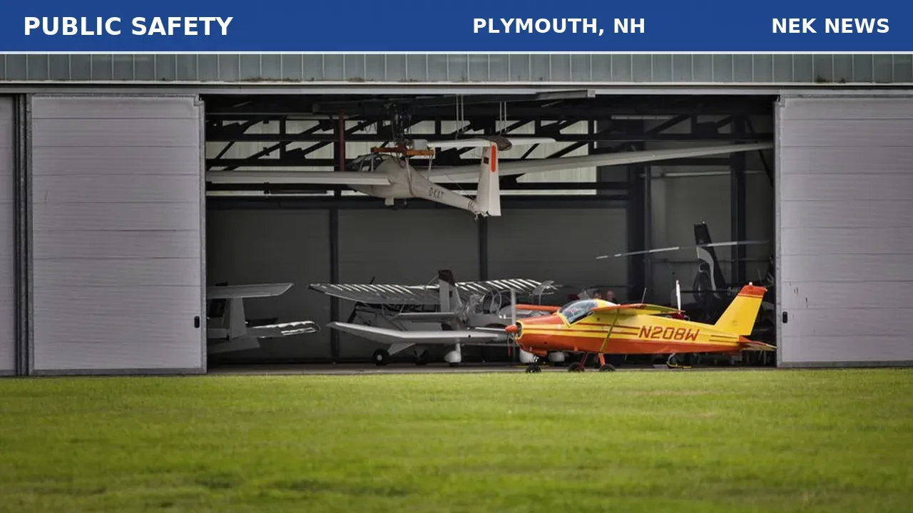 Two hurt in plane crash at Plymouth Municipal Airport