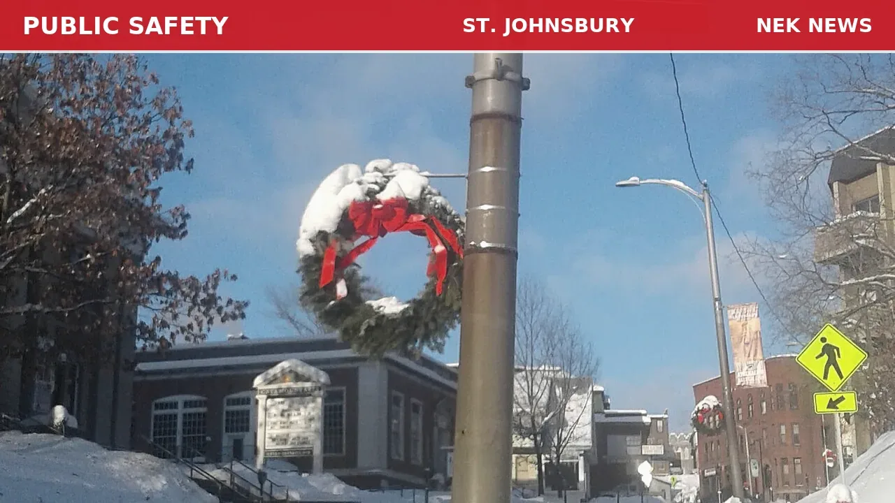 Power Lines Down on Federal Street in St. Johnsbury