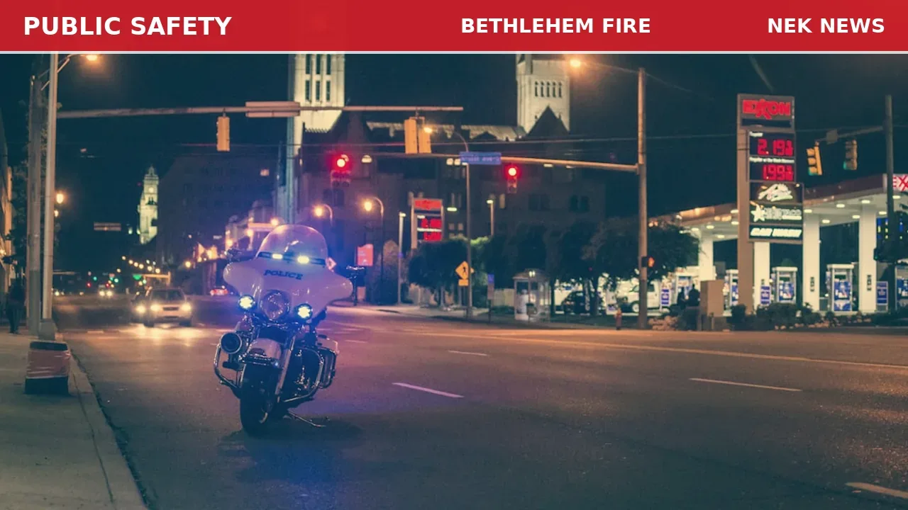 Motorcycle Crash Traps Man Under Bike in Bethlehem