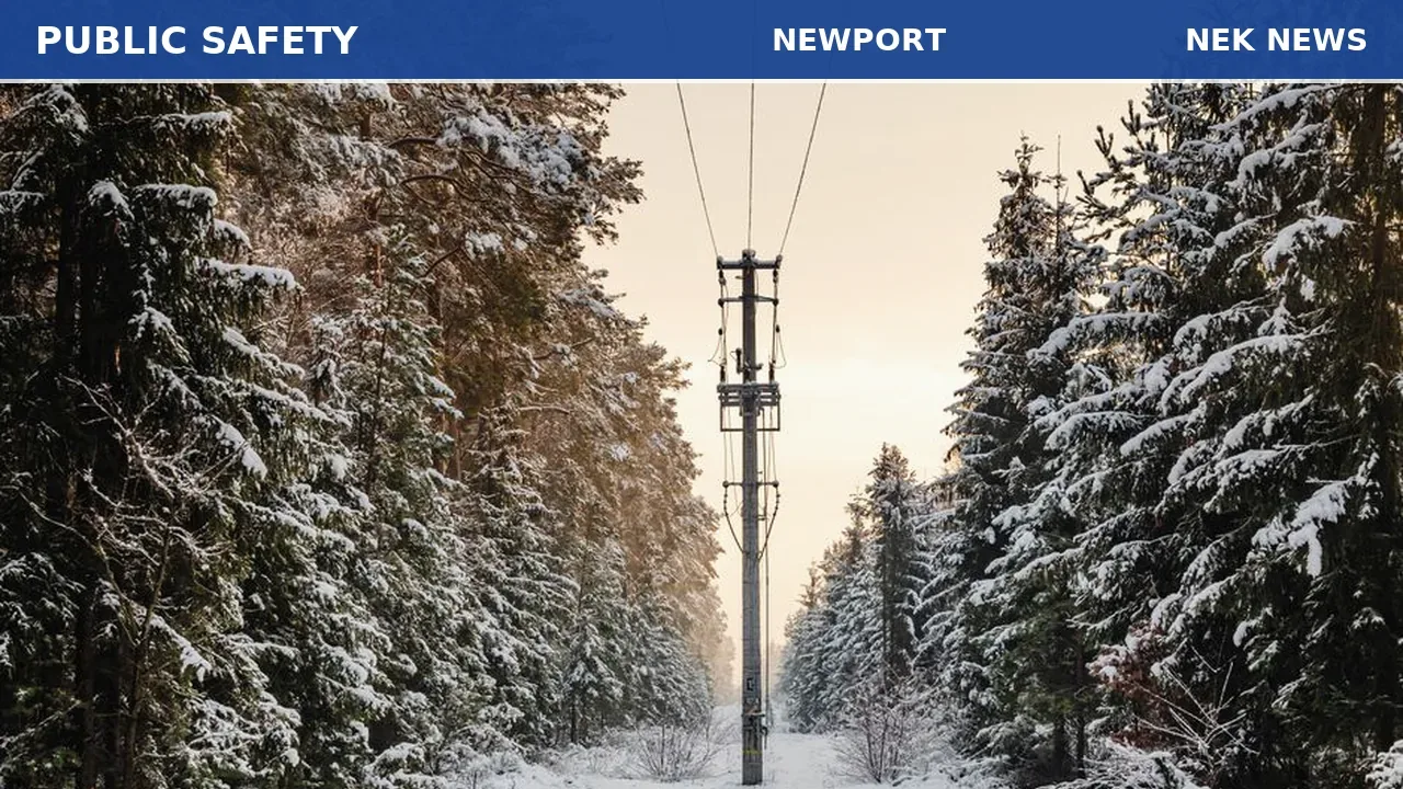 Downed tree knocks out power for over 1,200 in Newport