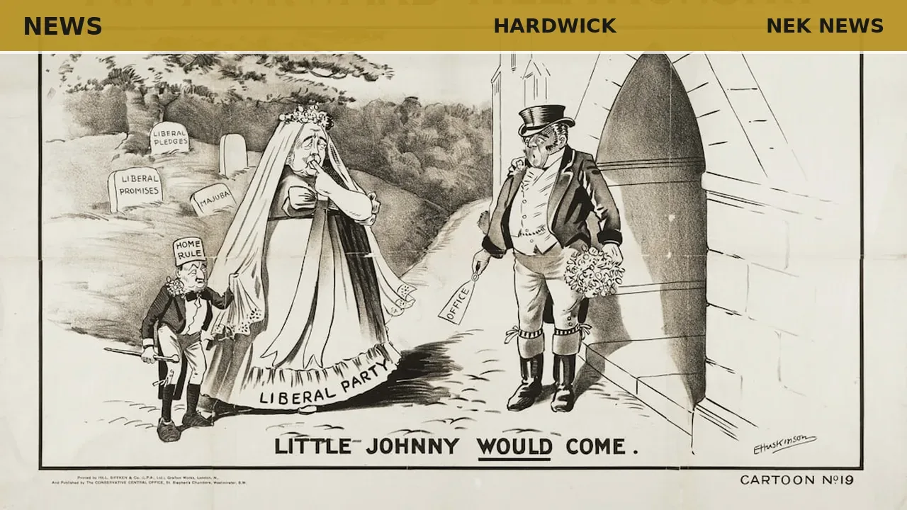 Woodsmoke cartoon appears in Hardwick Gazette
